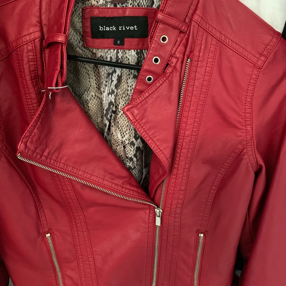 Leather jacket